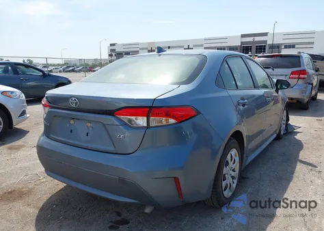 2020 Toyota Corolla Le из США, поврежденный, VIN JTDEPRAE6LJ020297